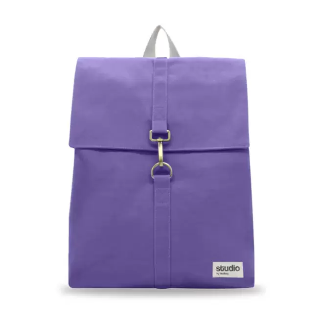 SAC A DOS PERSONNALISABLE STUDIO BY HINDBAG 'OSCAR' - lavande