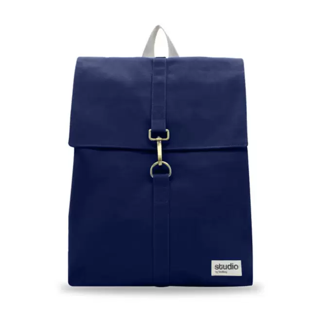 SAC A DOS PERSONNALISABLE STUDIO BY HINDBAG 'OSCAR' - marine