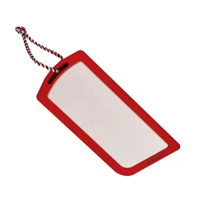 BATTERIE DE SECOURS PERSONNALISÉE 8000 MAH 'WARM UP' - blanc/rouge