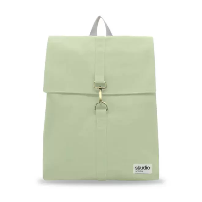 SAC A DOS PERSONNALISABLE STUDIO BY HINDBAG 'OSCAR' - vert d eau