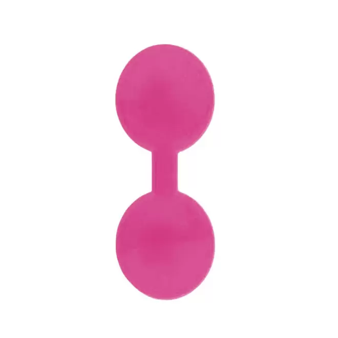 CLIP MAGNETIQUE REFLE PERSONNALISABLE 'CLIOFLO ROND' - rose