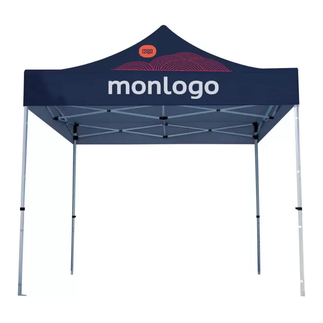 BARNUM PLIANT/TENTE DE RECEPTION PERSONNALISABLE 3X3M 'TELTA' - blanc