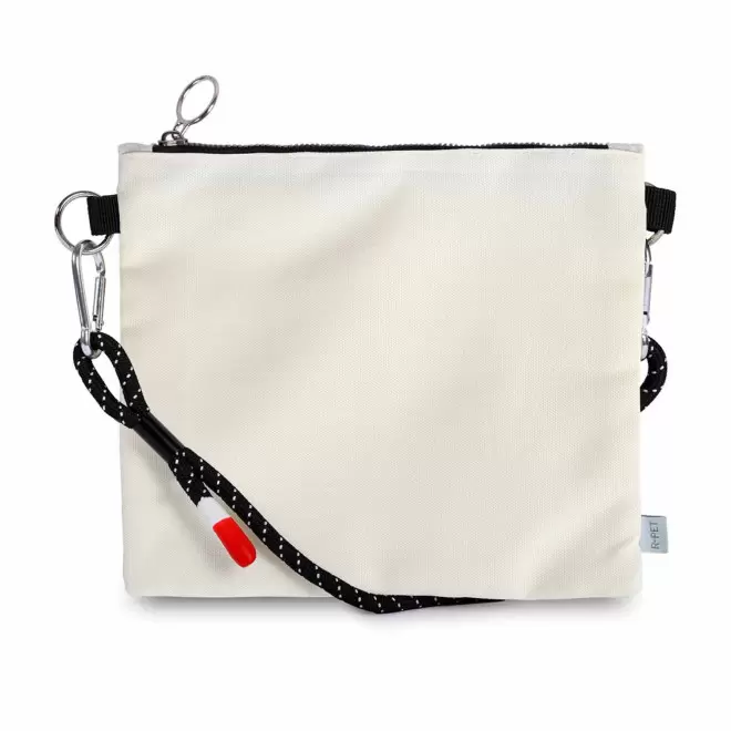 SACOCHE CORDES RPET PERSONNALISABLE 'KORDOS' - beige