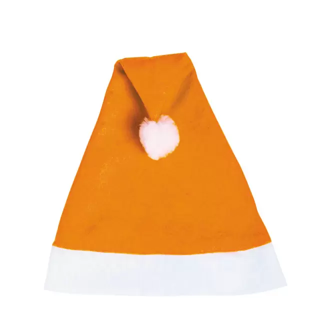 BONNET DE NOËL PUBLICITAIRE 'SANTA' - orange
