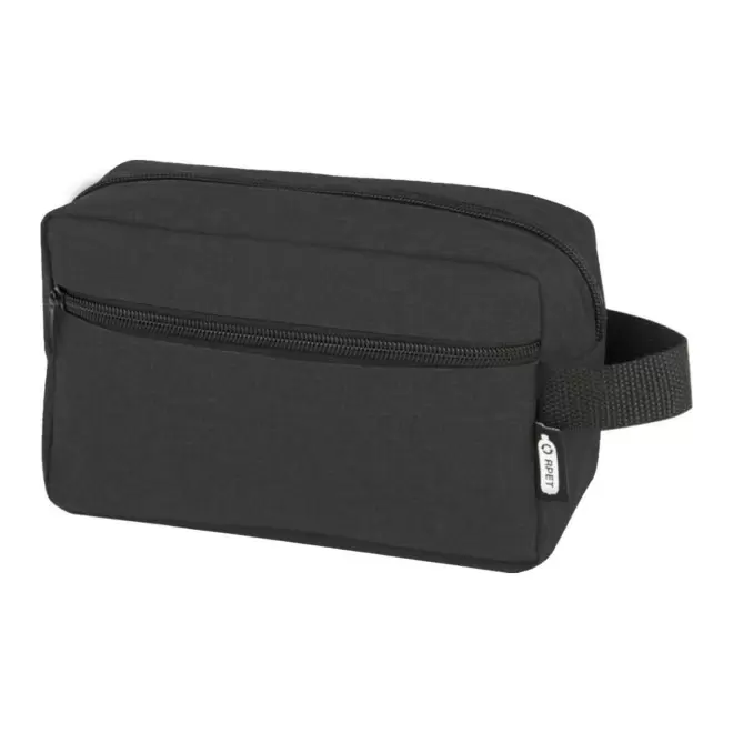 RAPIDE 4J - TROUSSE DE TOILETTE RPET 'TEXIERA' - noir