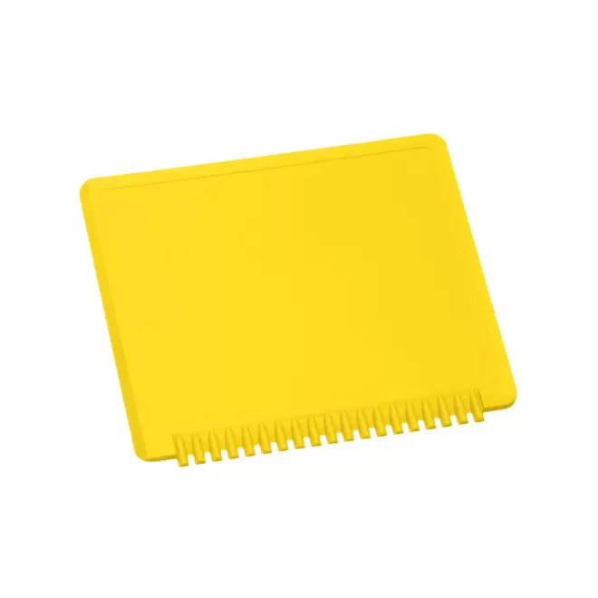 GRATTOIR PARE-BRISE PERSONNALISABLE 'GRATTO RECTANGLE' - jaune