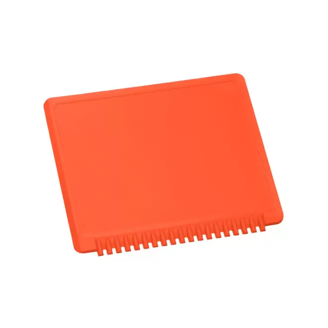 GRATTOIR PARE-BRISE PERSONNALISABLE 'GRATTO RECTANGLE' - orange