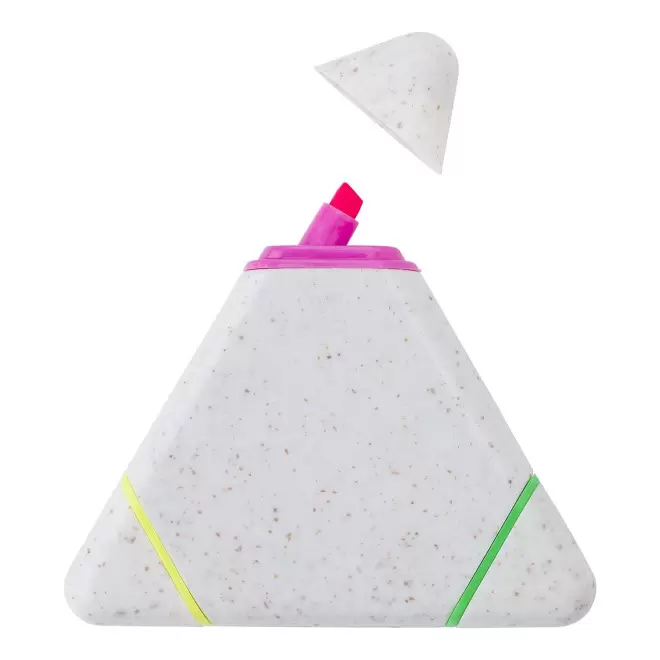 SURLIGNEUR PERSONNALISABLE PAILLE DE BLE 'TRIANGLUS BLE' - multicolore