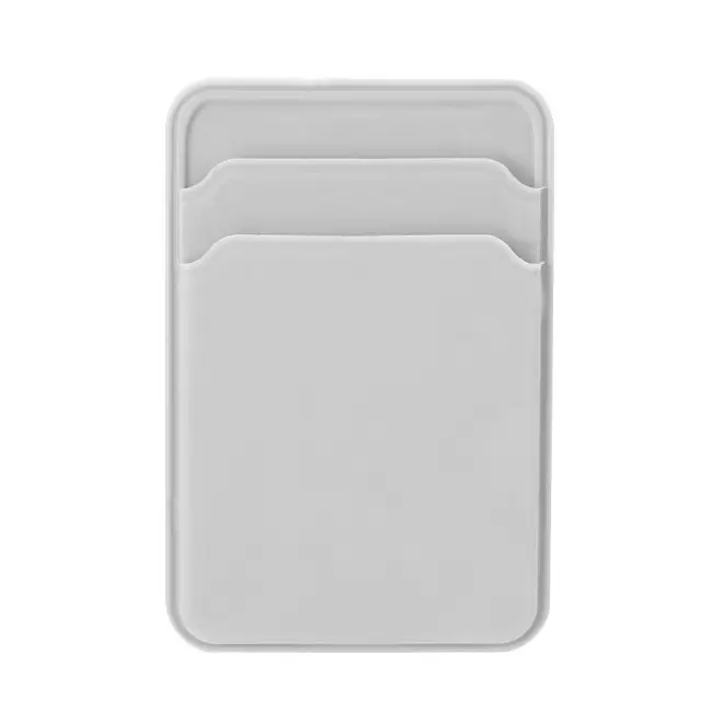 PORTE CARTE TELEPHONE PERSONNALISABLE 'SKELBY MAGNETIQUE' - blanc