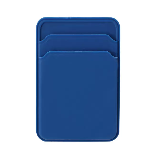 PORTE CARTE TELEPHONE PERSONNALISABLE 'SKELBY MAGNETIQUE' - bleu