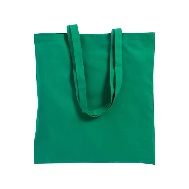 SAC COTON PERSONNALISÉ AVEC SOUFFLET 'FABIO' 220 GR/M² - vert