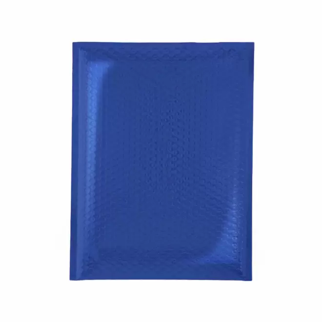 ENVELOPPE BULLE RPET PERSONNALISABLE 'CELIOZ' - bleu
