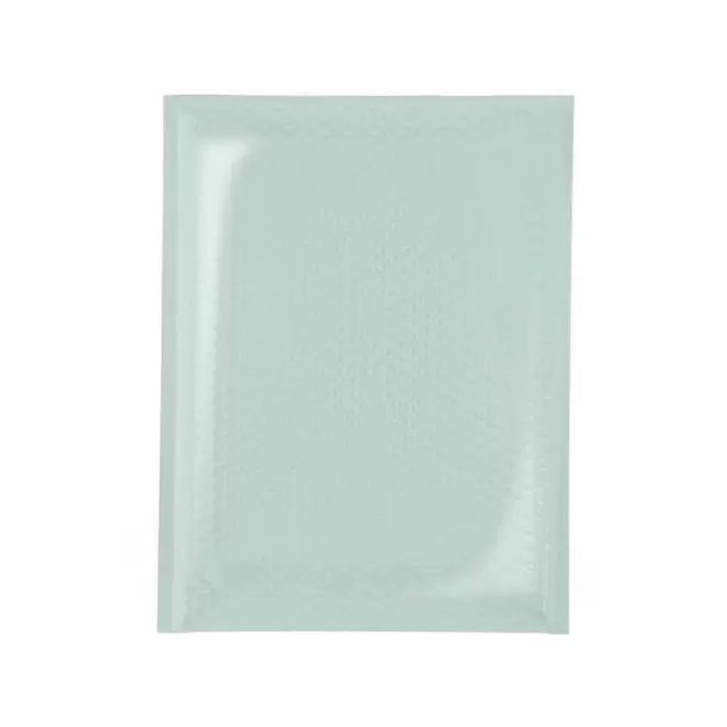 ENVELOPPE BULLE RPET PERSONNALISABLE 'CELIOZ' - vert pastel