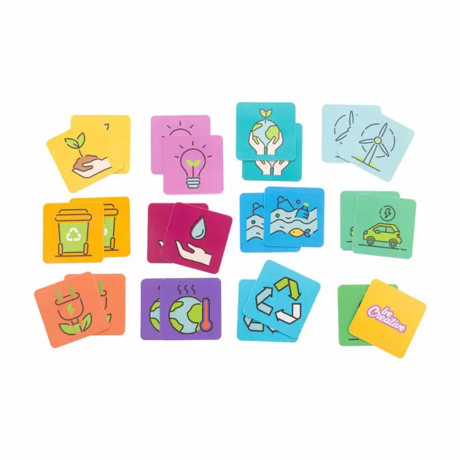 JEU DE MEMO PERSONNALISABLE 'NANA' - papier recycle