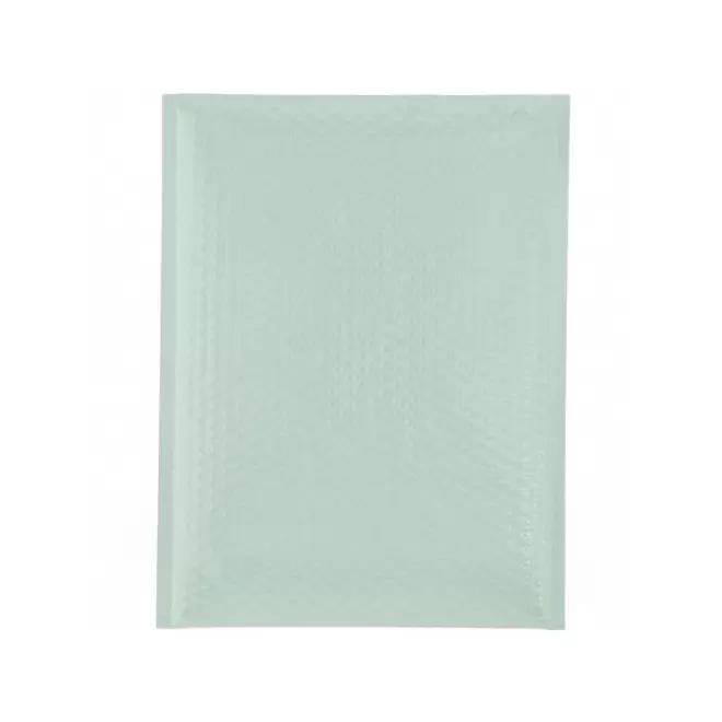 ENVELOPPE BULLE RPET PERSONNALISABLE 'CELIOZ MATE' - vert pastel