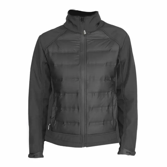 VESTE SOFTSHELL PERSONNALISÉE FEMME MUSTAGHATA® 'ALPHA' - gris