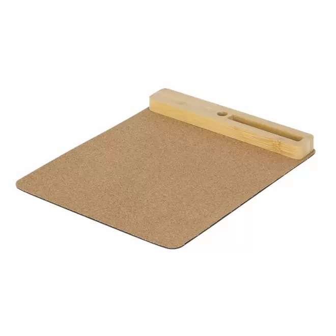 TAPIS SOURIS MULTIFONCTION PERSONNALISABLE 'TIPMY LIEGE' - naturel