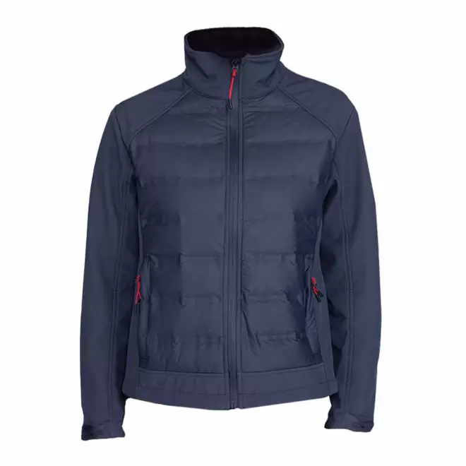 VESTE SOFTSHELL PERSONNALISÉE FEMME MUSTAGHATA® 'ALPHA' - marine