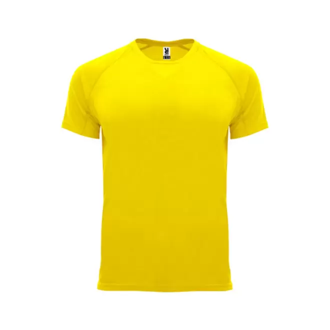 TEE SHIRT SPORT PUBLICITAIRE HOMME 'ESPORTO' - jaune