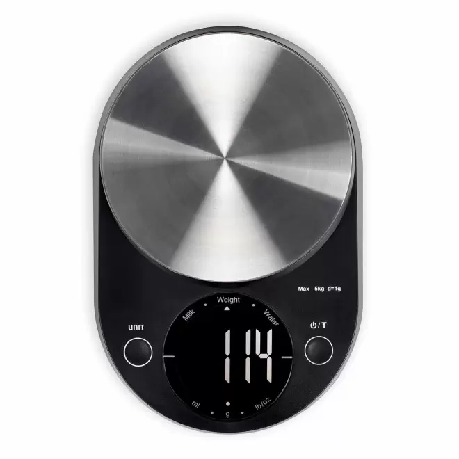 BALANCE DE CUISINE PERSONNALISABLE 'PESIO' - noir