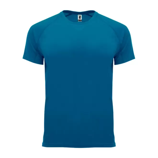 TEE SHIRT SPORT PUBLICITAIRE HOMME 'ESPORTO' - bleu canard