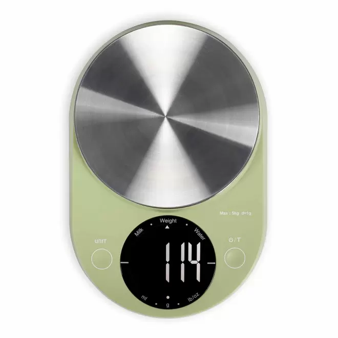 BALANCE DE CUISINE PERSONNALISABLE 'PESIO' - vert matcha