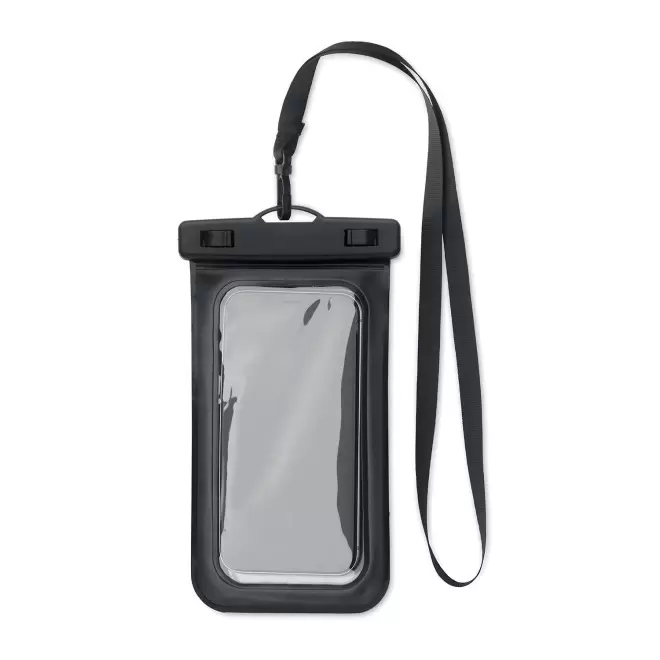 POCHETTE ETANCHE TELEPHONE PERSONNALISABLE 'BLOUFA IPX8' - noir