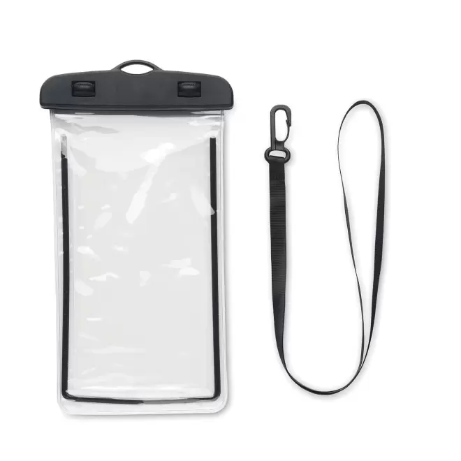 POCHETTE ETANCHE TELEPHONE PERSONNALISABLE 'BLOUFA IPX6' - noir
