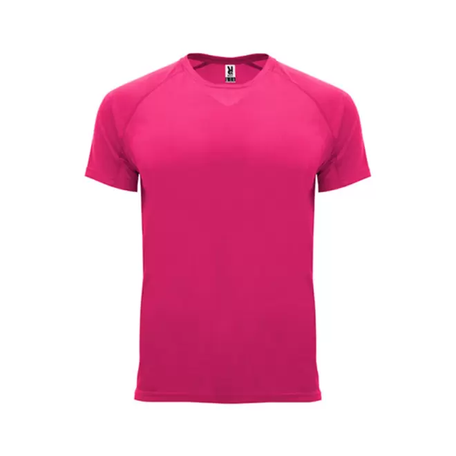 TEE SHIRT SPORT PUBLICITAIRE HOMME 'ESPORTO' - fuchsia