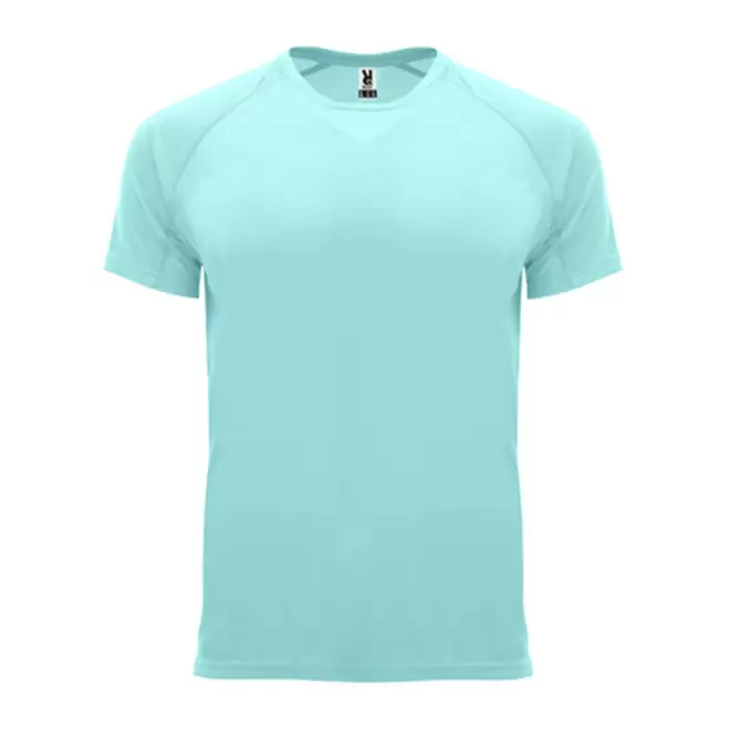 TEE SHIRT SPORT PUBLICITAIRE HOMME 'ESPORTO' - vert menthe