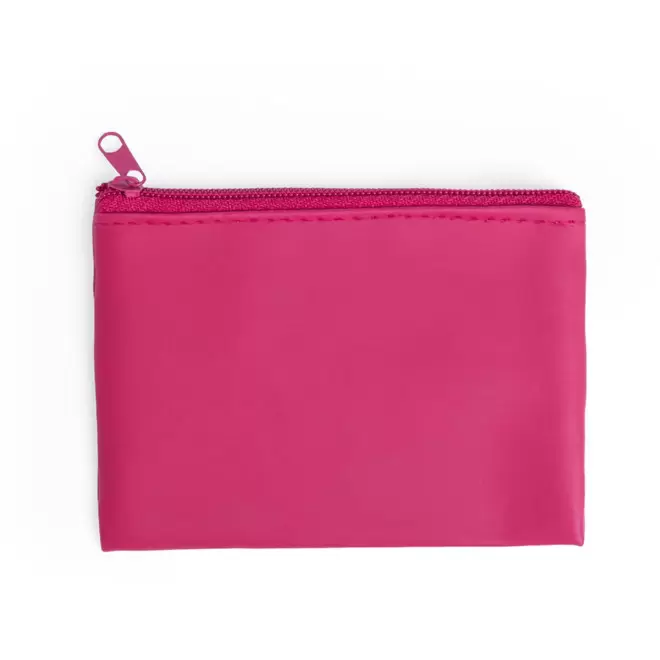 PORTE MONNAIE EN PU PERSONNALISABLE 'KIPSY' - fuchsia
