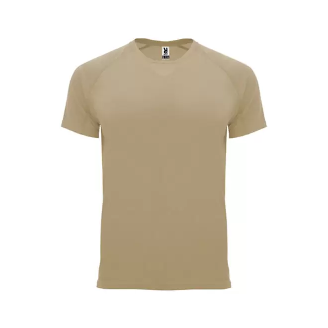 TEE SHIRT SPORT PUBLICITAIRE HOMME 'ESPORTO' - sable