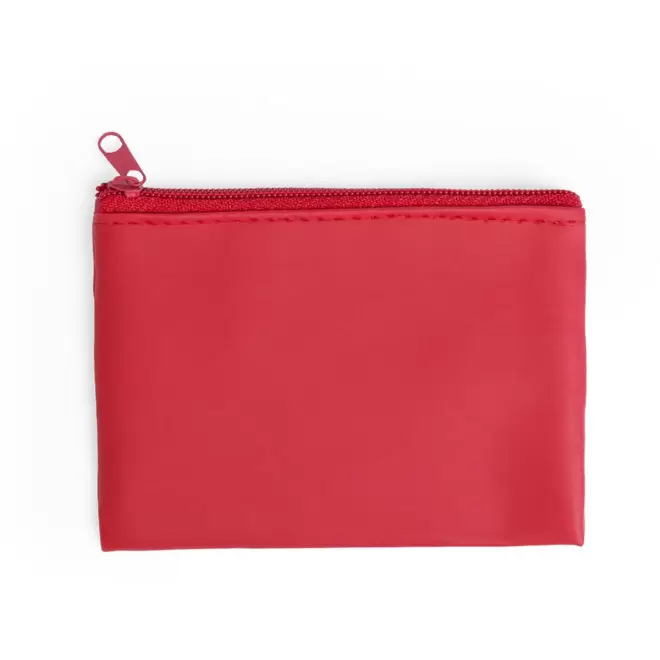 PORTE MONNAIE EN PU PERSONNALISABLE 'KIPSY' - rouge