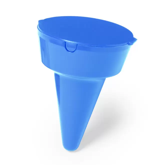 CENDRIER PORTABLE PERSONNALISABLE 'SANDYTO' - bleu