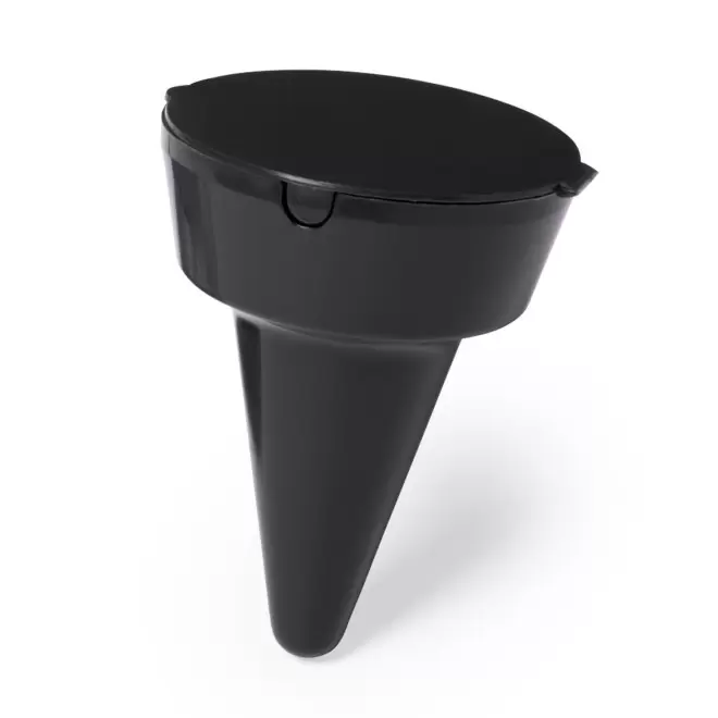 CENDRIER PORTABLE PERSONNALISABLE 'SANDYTO' - noir