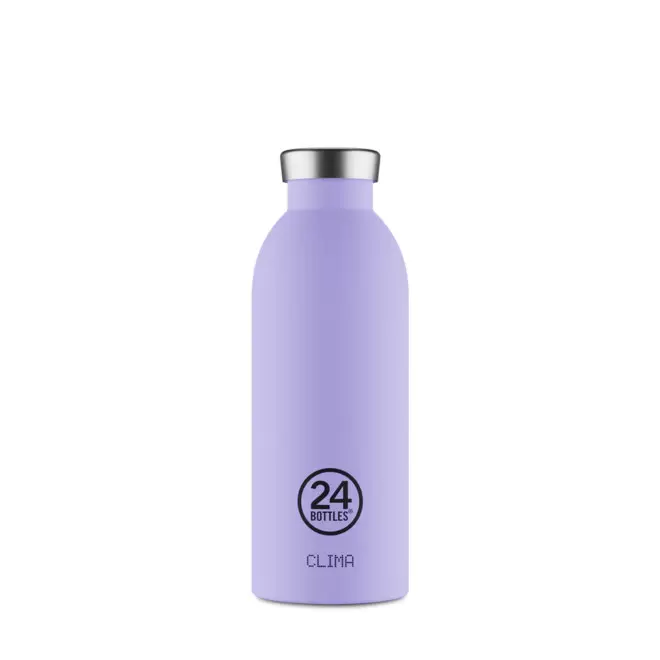 BOUTEILLE ISOTHERME 500ML PERSONNALISEE 'CLIMA 24BOTTLES' - lilas