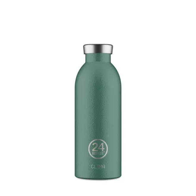 BOUTEILLE ISOTHERME 500ML PERSONNALISEE 'CLIMA 24BOTTLES' - vert mousse
