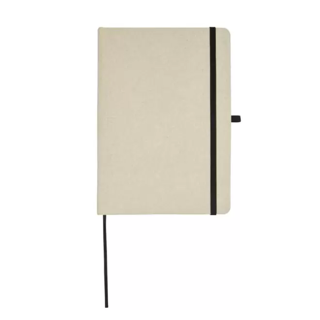 CARNET COTON BIO PERSONNALISE 'TASSI' - noir