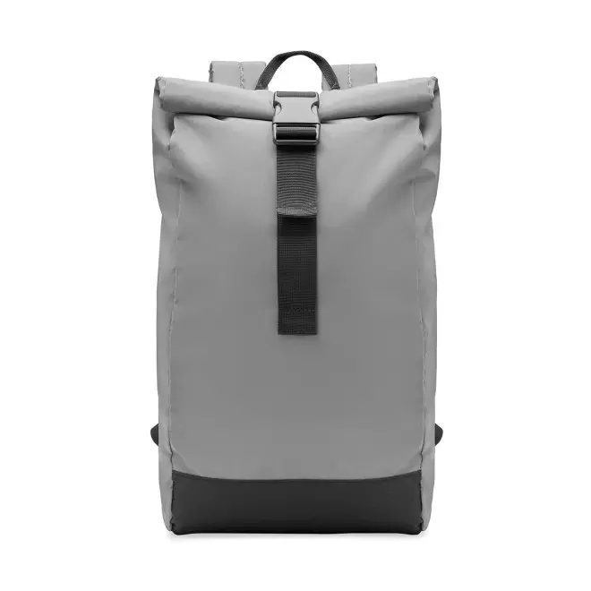 SAC ROLLTOP REFLECHISSANT PERSONNALISE 'MUNSCHI' - gris