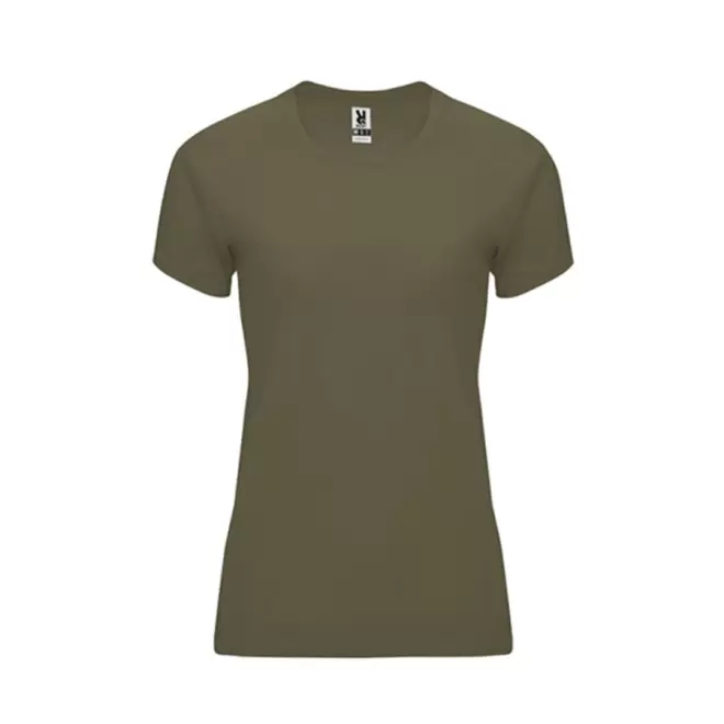 TEE SHIRT PERSONNALISÉ FEMME 'ESPORTO' - vert militaire