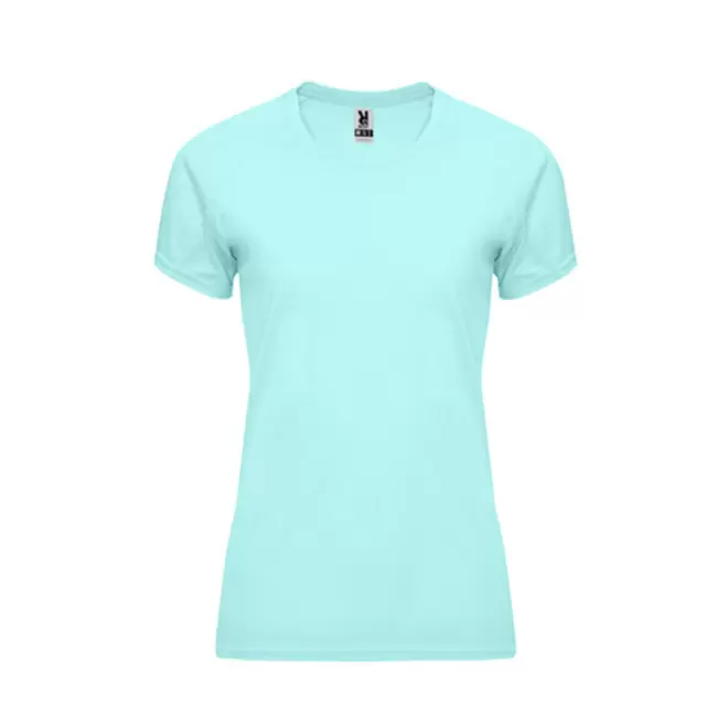 TEE SHIRT PERSONNALISÉ FEMME 'ESPORTO' - vert menthe