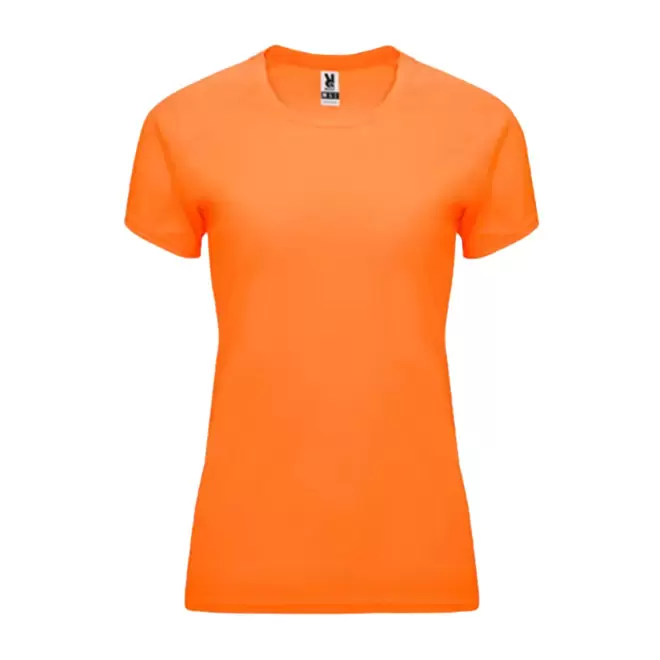 TEE SHIRT PERSONNALISÉ FEMME 'ESPORTO' - orange fluo
