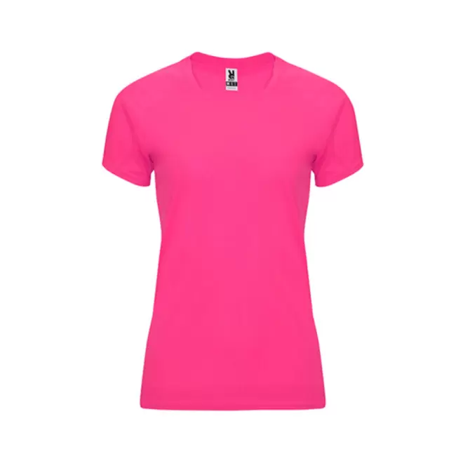 TEE SHIRT PERSONNALISÉ FEMME 'ESPORTO' - rose fluo