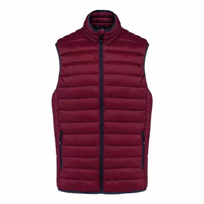 DOUDOUNE HOMME PERSONNALISABLE 'KARIBO BW' - bordeaux