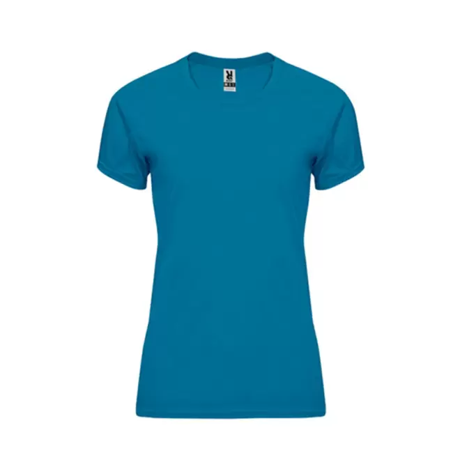 TEE SHIRT PERSONNALISÉ FEMME 'ESPORTO' - bleu canard