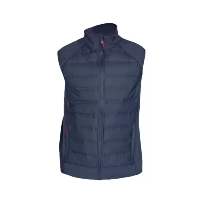 BODYWARMER PUBLICITAIRE HOMME MUSTAGHATA® 'OMEGA' - marine