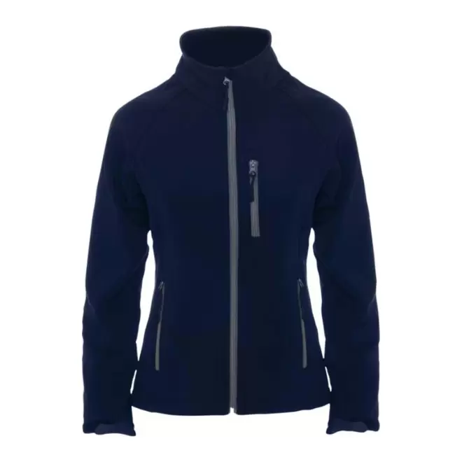 VESTE SOFTSHELL PUBLICITAIRE FEMME 'ANTARDIDA' - marine