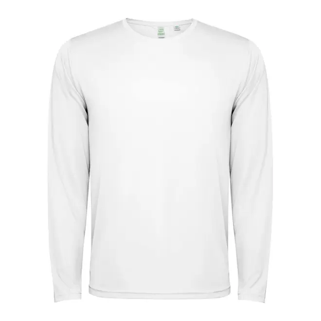 TEE-SHIRT SPORT ML ENFANT PERSONNALISE 'ESTORIL' - blanc