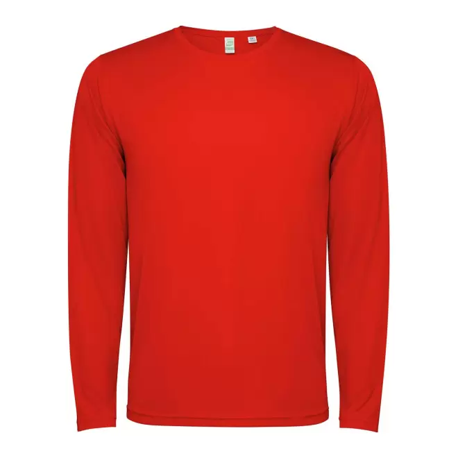 TEE-SHIRT SPORT ML ENFANT PERSONNALISE 'ESTORIL' - rouge