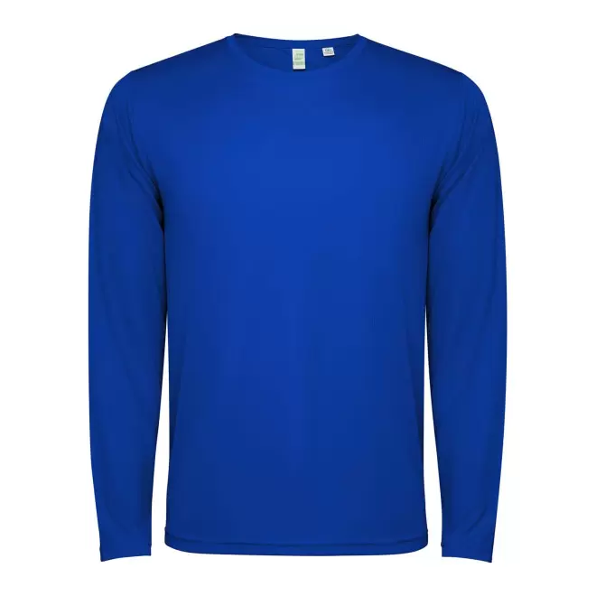 TEE-SHIRT SPORT ML ENFANT PERSONNALISE 'ESTORIL' - bleu royal